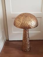 Nieuwe metalen goudkleurige reuze paddestoel, hoogte 80 cm, Ophalen, Nieuw