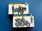 Italeri Modelbouw: BMW R75 & Zündapp KS750 set 1/35, Verzenden, 1:32 tot 1:50, Nieuw, Italeri