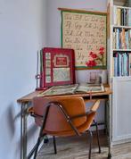 Vintage School Bureau (81 * 65), Ophalen, Gebruikt