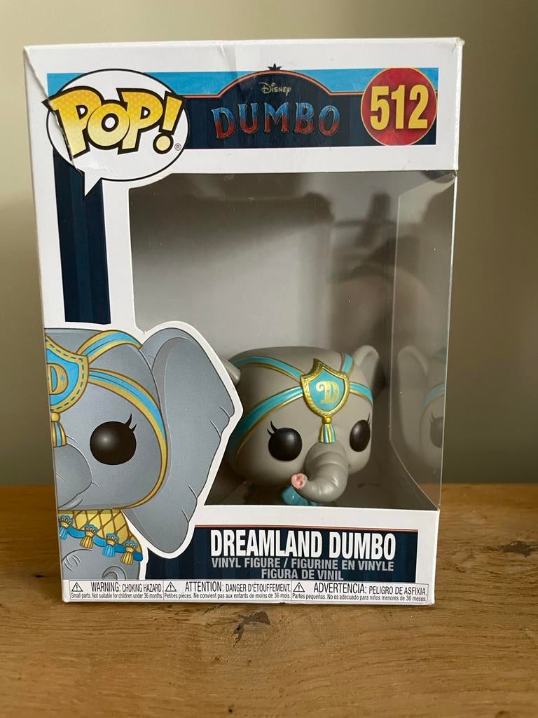 Funko Pop! Disney Dumbo #512 (Zonder Plastic Display), Ophalen of Verzenden, Gebruikt