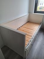 Ikea Hemnes Bedbank - Wit, Huis en Inrichting, Slaapkamer | Bedden, Ophalen, Eenpersoons, Wit, Scandinavisch