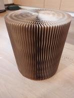Fern opvouwbaar kartonnen harmonica krukje, Ophalen of Verzenden, Gebruikt, Overige materialen