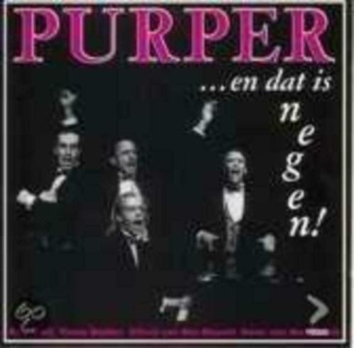 Purper - En Dat Is Negen!.(Humor en Cabaret 1992)**, Cd's en Dvd's, Cd's | Humor en Cabaret, Zo goed als nieuw, Ophalen of Verzenden