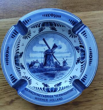 Asbak - Delfts Blauw - Keramiek beschikbaar voor biedingen