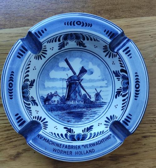 Asbak - Delfts Blauw - Keramiek, Huis en Inrichting, Woonaccessoires | Overige, Ophalen of Verzenden