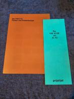 Volkswagen K70 prijslijst en uitvoering folder, Ophalen of Verzenden, Zo goed als nieuw, Volkswagen