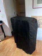 Logeer bed inklapbaar, Huis en Inrichting, Slaapkamer | Bedden, Ophalen, Zwart, Zo goed als nieuw, 80 cm