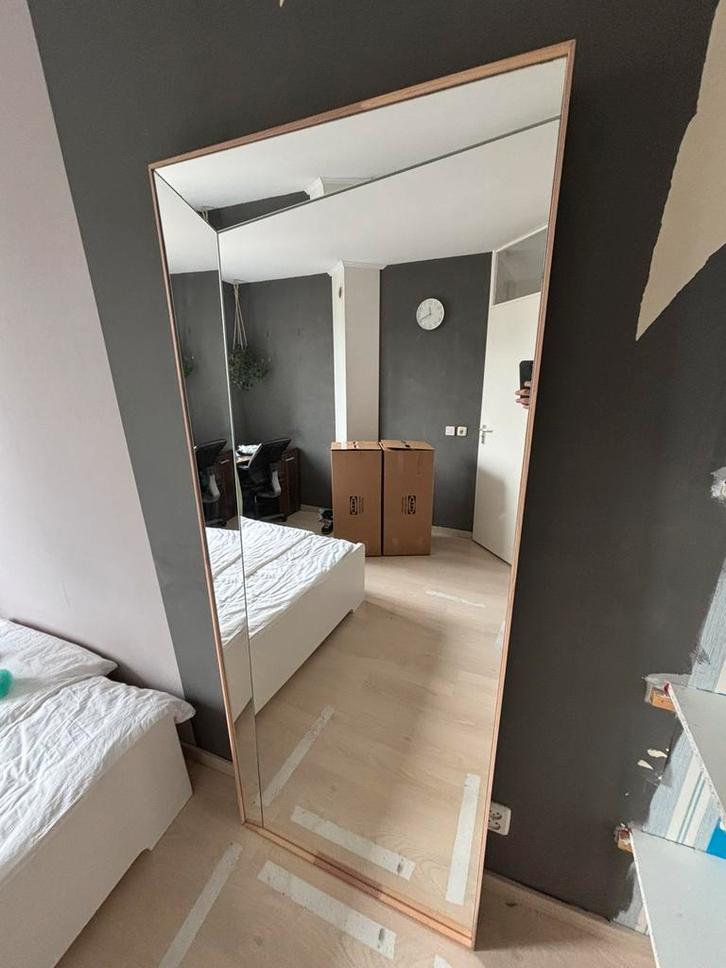 Virgil Abloh x IKEA MARKERAD spiegel, Huis en Inrichting, Woonaccessoires | Spiegels, Zo goed als nieuw, 75 tot 100 cm, 150 tot 200 cm