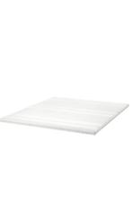 Tussöy topmatras wit, als nieuw. 180 x 200 cm., Tweepersoons, Ophalen of Verzenden, Zo goed als nieuw, 180 cm