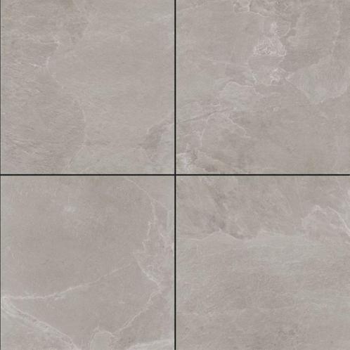 Cerasun 60x60x4cm  Recco Greige (Restantpartij), Tuin en Terras, Tegels en Klinkers, Nieuw, Terrastegels, Keramiek, 5 tot 10 m²