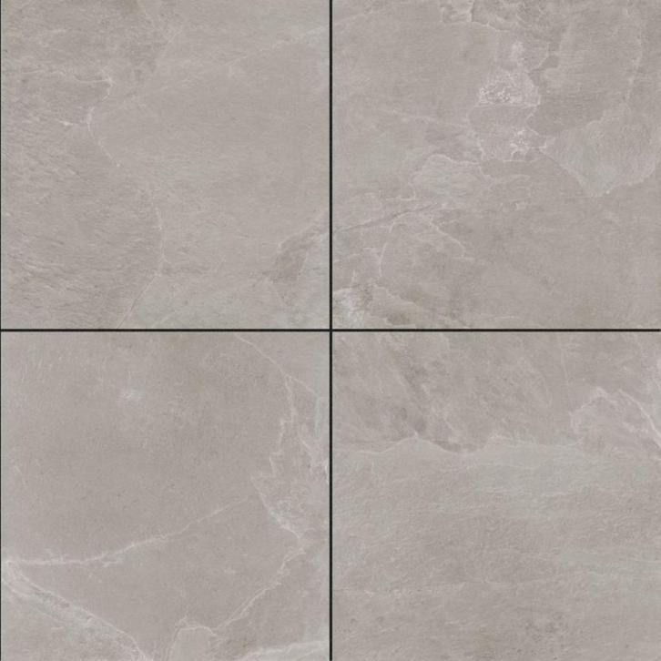 Cerasun 60x60x4cm  Recco Greige (Restantpartij), Tuin en Terras, Tegels en Klinkers, Nieuw, Terrastegels, Keramiek, 5 tot 10 m²