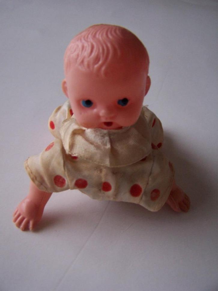 Oud kruippopje, Verzamelen, Poppen, Gebruikt, Pop, Ophalen of Verzenden