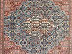 Handgeknoopt Perzisch wol Herati tapijt Square 197x201cm, Persian Perzisch vintage oosters hype, Crème, Gebruikt, 150 tot 200 cm