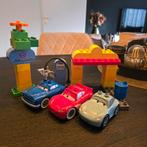 Cars duplo Flo's cafe, Ophalen of Verzenden, Gebruikt, Complete set, Duplo