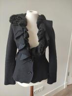 Zwarte kleur maat 36/38 vest, Ophalen of Verzenden, Zo goed als nieuw, Maat 36 (S), Zwart