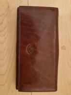 Vintage leren portemonnee HJ de Rooy, Sieraden, Tassen en Uiterlijk, Portemonnees, Overige merken, Gebruikt, Bruin, Ophalen of Verzenden