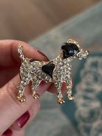 Broche hond jack Russel dalmatiër, Sieraden, Tassen en Uiterlijk, Broches, Overige materialen, 4 tot 7 cm, Nieuw, Ophalen of Verzenden