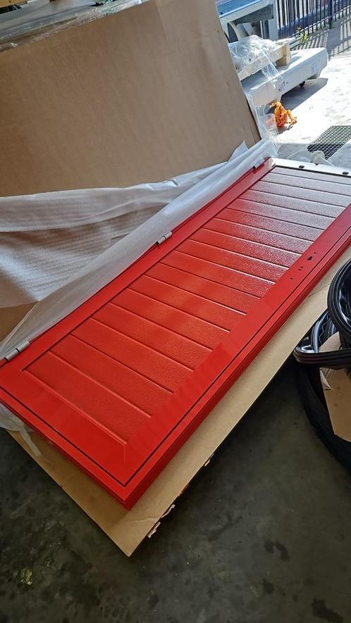 luxe line single openslaande enkele deur, Doe-het-zelf en Verbouw, Deuren en Horren, Nieuw, Garagedeur, 215 cm of meer, 80 tot 100 cm
