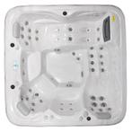 Jacuzzi Europees 5Pers. Met leds + Massagejets 2x2PK Wellis, Ophalen of Verzenden, Zo goed als nieuw, Filter, Vast
