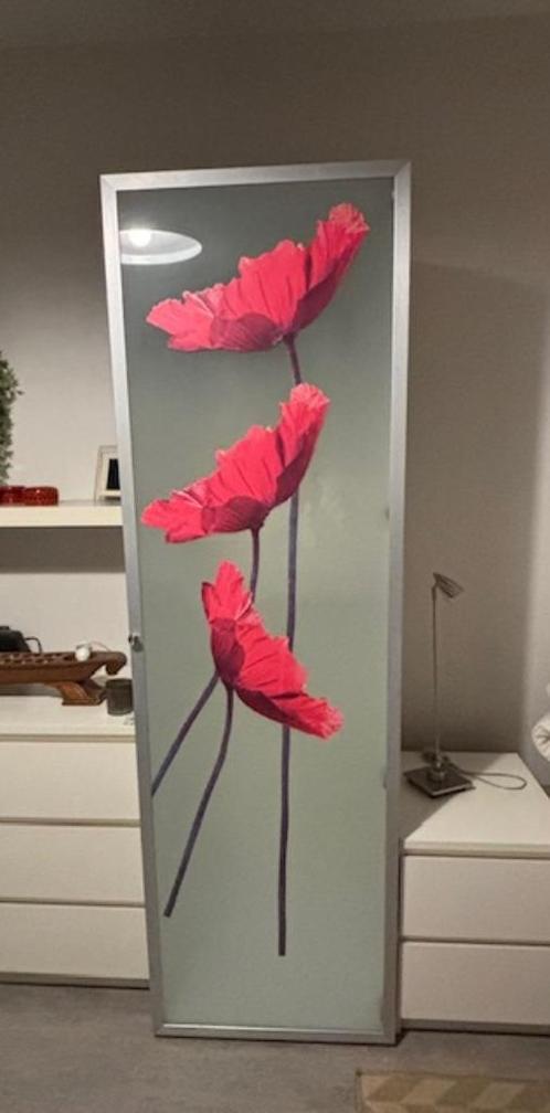 Ikea Metod hoge kledingkast verdeeld in 2 hanggedeeltes, Huis en Inrichting, Kasten | Kledingkasten, Gebruikt, 150 tot 200 cm