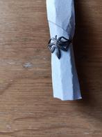 Ringetje, jaren 70, weedblad, hippie ring,vintage, Sieraden, Tassen en Uiterlijk, Ringen, Gebruikt, IJzer of Staal, Ophalen of Verzenden