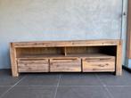 Tv meubel, Minder dan 50 cm, 100 tot 150 cm, Teakhout, Zo goed als nieuw