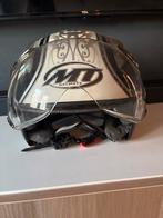 Retro scooter helm - paar keer gebruikt, Motoren, M, Jethelm, Dames, Tweedehands