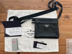 Prada Leather Bag, Ophalen of Verzenden, Zo goed als nieuw, Zwart