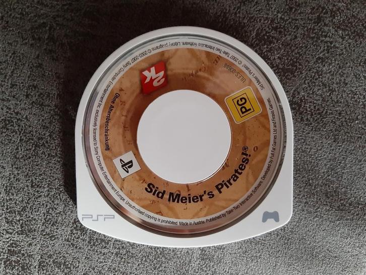 Sid Meier's Pirates! - PSP, Spelcomputers en Games, Games | Sony PlayStation Portable, Gebruikt, Avontuur en Actie, 1 speler, Vanaf 7 jaar