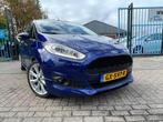 Ford Fiesta 1.0 EcoBoost Sport Clima Elek Pakket Navi Pdc Lm, Auto's, Voorwielaandrijving, Gebruikt, Blauw, 23 km/l