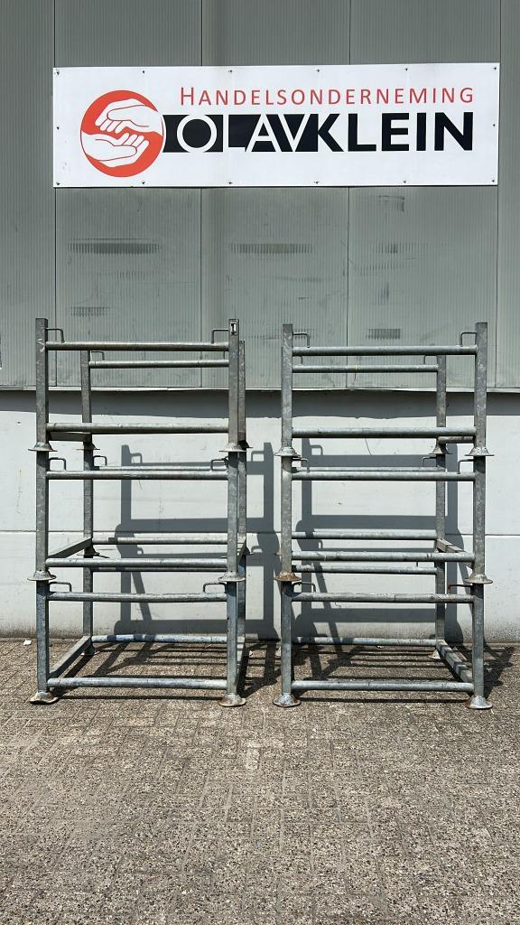 Grote partij opslagbokken/stapelbokken gebruikt, Doe-het-zelf en Verbouw, Steigers, Gebruikt, Overige typen, Minder dan 2 meter