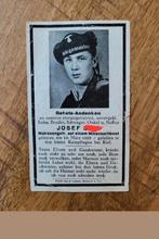 Sterbebild WW2 Matroos duitse Mijnenruimer Kriegsmarine Kiel, Ophalen of Verzenden, Bidprentje