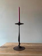 Vintage Brutalist Kandelaar - Handgesmeed IJzer, Antiek en Kunst, Ophalen of Verzenden, Overige materialen