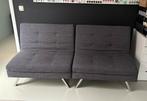 2x fauteuil (samen slaapbank), Ophalen, Eenpersoons, Zo goed als nieuw, 80 cm