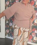Ulla Popken maat 50/52 Overslagtop Nude, Kleding | Dames, Grote Maten, Ophalen of Verzenden, Zo goed als nieuw, Blouse of Tuniek