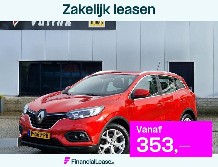 Renault Kadjar 1.3 TCe Zen KEYLESS NAV PDC CARPLAY DAB, Auto's, Renault, Bedrijf, Lease, Financial lease, Kadjar, ABS, Airbags