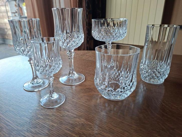 41delig kristal glasservies., Antiek en Kunst, Antiek | Glas en Kristal, Ophalen