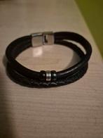 Fossil Heren Armband - Leer, Sieraden, Tassen en Uiterlijk, Armbanden, Ophalen of Verzenden