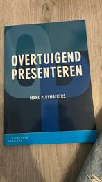 Overtuigend presenteren, Boeken, Verzenden, Beta, Zo goed als nieuw, HBO