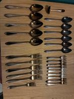 Gero 100 Puntfilet Verzilverd Bestek Set, Antiek en Kunst, Antiek | Bestek, Ophalen
