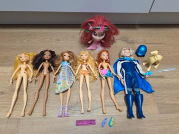 Winx poppen (Sky, Lady, Stella, Layla, Flora, Bloom, Amore) beschikbaar voor biedingen