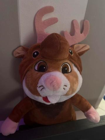 AH Hamster Rendier Knuffel beschikbaar voor biedingen
