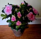 Roze Azalea Kunstplant in Pot - 25 cm, Ophalen, Zo goed als nieuw, Binnen