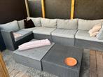 Complete loungeset met kussems, Tuin en Terras, Tuinsets en Loungesets, Ophalen, Zo goed als nieuw