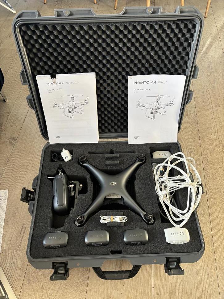 Phantom 4 pro Obsidian Edition, Audio, Tv en Foto, Drones, Zo goed als nieuw, Drone met camera, Ophalen of Verzenden