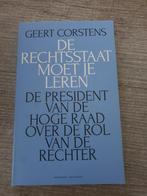 De rechtsstaat moet je leren de president van de hoge raad, Ophalen of Verzenden, Gelezen