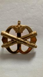 Baretembleem Veldartillerie, Ophalen of Verzenden, Landmacht, Nederland, Embleem of Badge