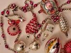 Antieke oude vintage kerstballen 15 stuks en kerstslinger, Diversen, Kerst, Ophalen of Verzenden, Gebruikt