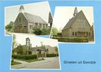 Groeten uit Eemdijk - 3 afb kerken - ongelopen, Ophalen of Verzenden, Ongelopen, Overijssel