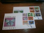 rep suriname fdc e 373, Postzegels en Munten, Postzegels | Suriname, Verzenden, Gestempeld